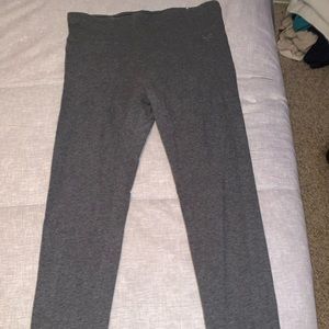 JUSTICE SIZE 20 PLUS LEGGINGS GREY